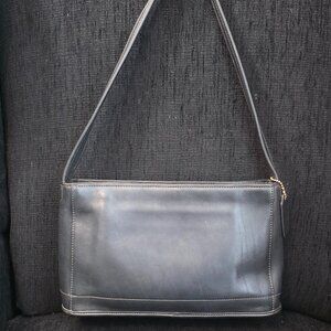 Vintage Coach Bleeker Black Leather Handbag